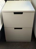 IKEA Nordli Nachtkastje met lades, Ophalen, Zo goed als nieuw, Minder dan 100 cm, Met lade(s)