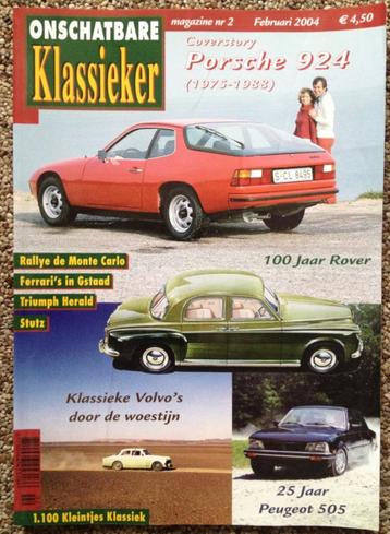 OKM Porsche 924, Peugeot 505, Triumph Herald, 100 jaar Rover beschikbaar voor biedingen