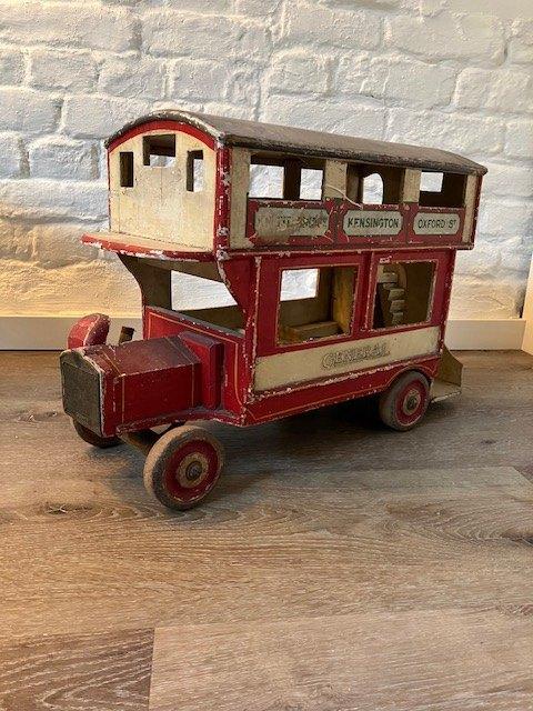 Triang houten bus, Antiek en Kunst, Antiek | Speelgoed, Verzenden