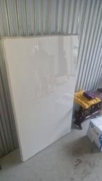 Witte eettafel, Huis en Inrichting, Tafels | Eettafels, Ophalen, 50 tot 100 cm, Zo goed als nieuw, Vijf personen of meer