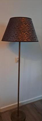 Staande Lamp - Bronskleur 125 cm, Huis en Inrichting, Ophalen, Gebruikt, Metaal, Klassiek
