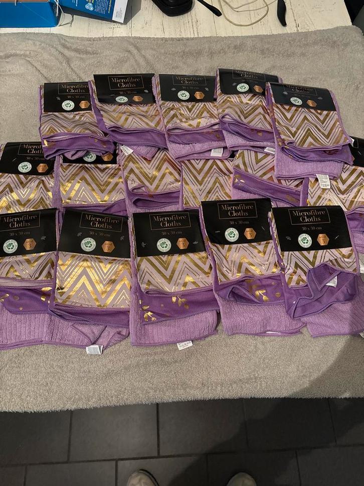 Partij Microvezel Doeken Set - Nieuw!, Huis en Inrichting, Schoonmaakartikelen, Mop of Dweil, Ophalen of Verzenden