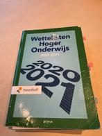 Wetteksten hoger onderwijs, Gelezen, Ophalen of Verzenden, Economie en Marketing, Noordhoff Uitgevers