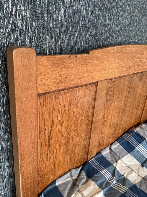Bed.120x190 Twijfelaar, Huis en Inrichting, Slaapkamer | Bedden, Gebruikt, Twijfelaar, 120 cm, 190 cm of minder, Hout, Bruin, Ophalen