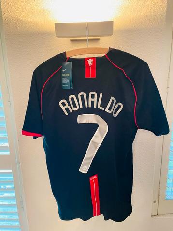 Retro Ronaldo Voetbalshirt Manchester United beschikbaar voor biedingen
