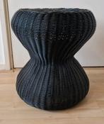 Zwart krukje/plantenkrukje, kunststof, Huis en Inrichting, Ophalen, Zo goed als nieuw, Hout