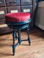 Antieke Verstelbare Pianokruk/Draaibare Kruk, Ophalen of Verzenden