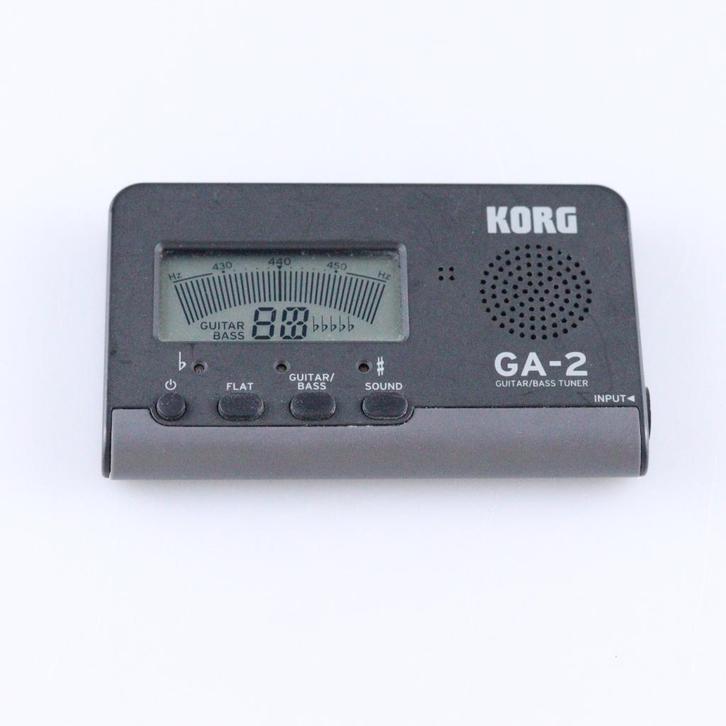 Korg GA-2 Guitar Bass Tuner | Redelijke staat, Muziek en Instrumenten, Instrumenten | Toebehoren, Zo goed als nieuw