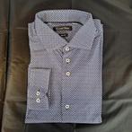Heren overhemd lange mouw, shirt, Claude Vigo, XL, Ophalen of Verzenden, Zo goed als nieuw, Claude Vigo, Halswijdte 43/44 (XL)