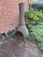 Gietijzeren Buitenhaard / Terraskachel, Tuin en Terras, Ophalen of Verzenden, Gebruikt