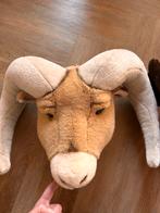Bibib dierenkop Ram wanddecoratie, Ophalen of Verzenden, Zo goed als nieuw