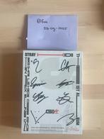 Kpop Stray Kids go live gesigneerd album, Verzenden, Zo goed als nieuw, Aziatisch