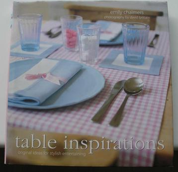 Originele ideeën voor tafeldekken - Table Inspirations beschikbaar voor biedingen
