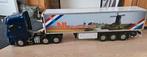 Tamiya 1/14 RC Mercedes-Benz en Reefer trailer compleet, Ophalen, Nieuw