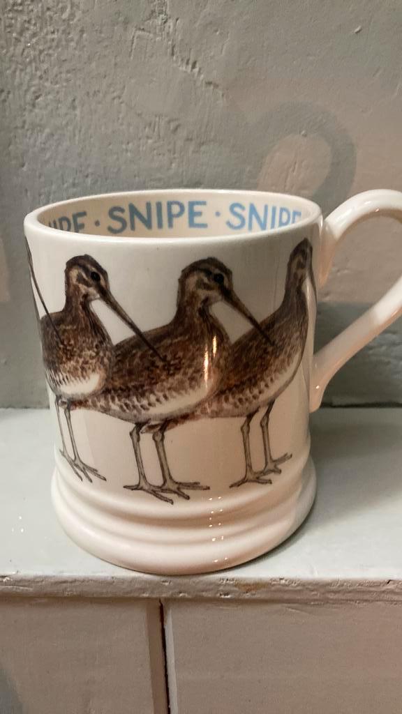 Emma Bridgewater Snipe Half Pint Mug, Huis en Inrichting, Keuken | Servies, Nieuw, Kop(pen) en/of Schotel(s), Overige stijlen