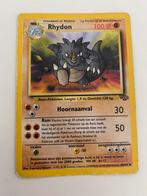Rhydon - Jungle - 45/64 - Pokemon kaart, Hobby en Vrije tijd, Verzamelkaartspellen | Pokémon, Gebruikt, Ophalen of Verzenden, Losse kaart