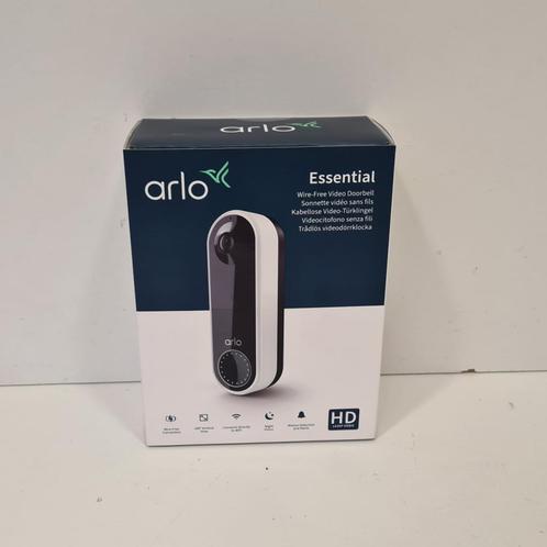 Arlo Essential HD Wire-Free Video Doorbell Nieuw in Doos, Huis en Inrichting, Deurbellen, Zo goed als nieuw