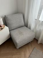 Gratis grijze fauteuil, Huis en Inrichting, Fauteuils, Ophalen, Gebruikt, Stof, 75 tot 100 cm