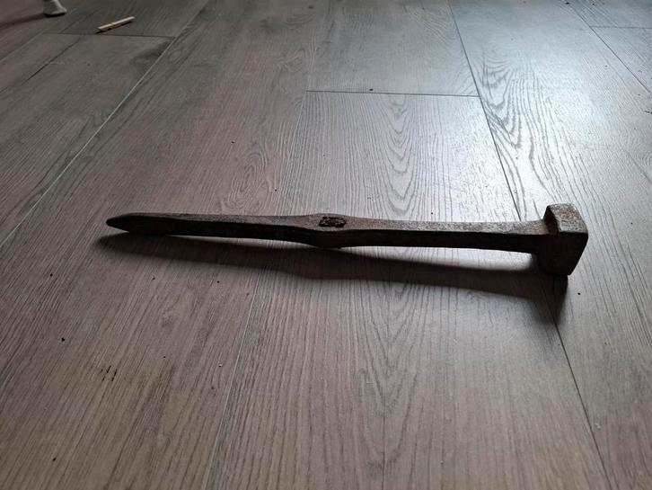Antieke haarijzer/haarspit, Doe-het-zelf en Verbouw, Gereedschap | Handgereedschap, Ophalen of Verzenden