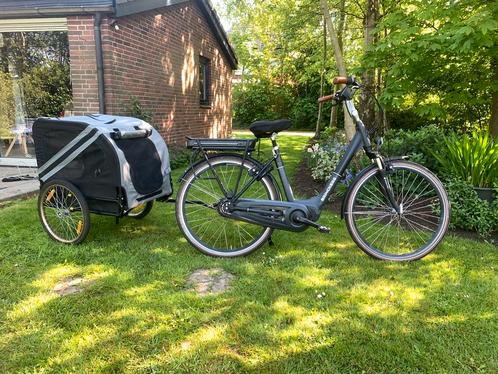 Honden fiets car, Dieren en Toebehoren, Honden-accessoires, Zo goed als nieuw, Ophalen