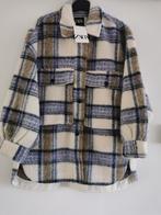 ZARA wolmix overhemdjack mt. M/L, Kleding | Dames, Jassen | Winter, Maat 38/40 (M), Overige kleuren, Verzenden, Zara