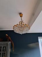 Kroonluchter Hollywood Regency stijl, Ophalen, Zo goed als nieuw, Glas, Hollywood Regency stijl