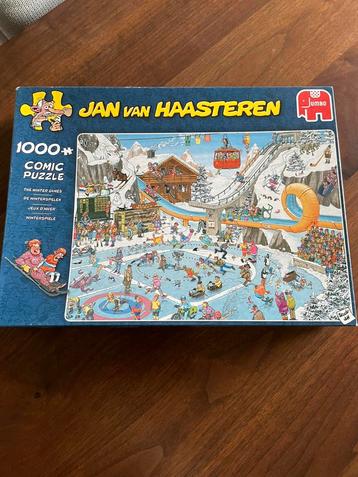 Jan van Haasteren puzzel “ De Winterspelen” beschikbaar voor biedingen