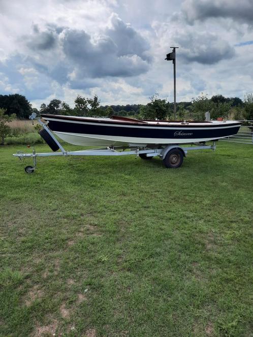 Spanker, Watersport en Boten, Vis- en Consoleboten, Gebruikt, Tot 10 pk, 3 tot 6 meter, Overige brandstoffen, Geen motor, Hout