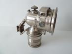 antieke fiets fietslamp BALACO carbid lamp oldtimer rijwiel, Antiek en Kunst, Ophalen of Verzenden