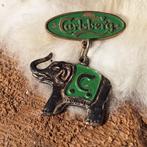 Vintage speldje 'Carlsberg' bier, Verzamelen, Ophalen of Verzenden, Gebruikt, Merk, Speldje of Pin