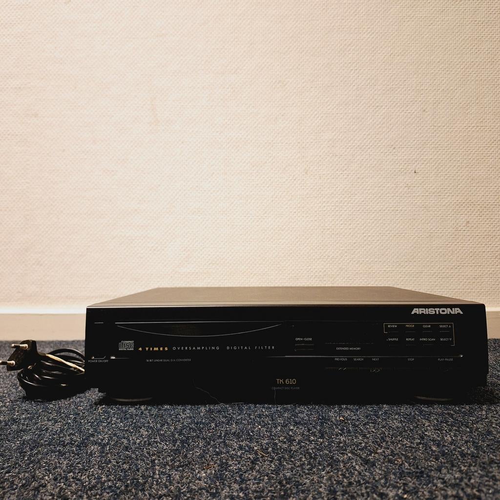 Aristona TK610 - Vintage CD-Speler, Audio, Tv en Foto, Cd-spelers, Overige merken, Gebruikt, ., Ophalen of Verzenden