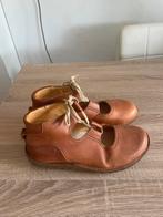 Stoere leren bruin half open schoenen veter Wolky! 40, Uitgeest, Wolky, Bruin, Tweedekansshop