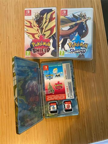 Pokémon Sword & Shield Nintendo Switch - Steel Case beschikbaar voor biedingen
