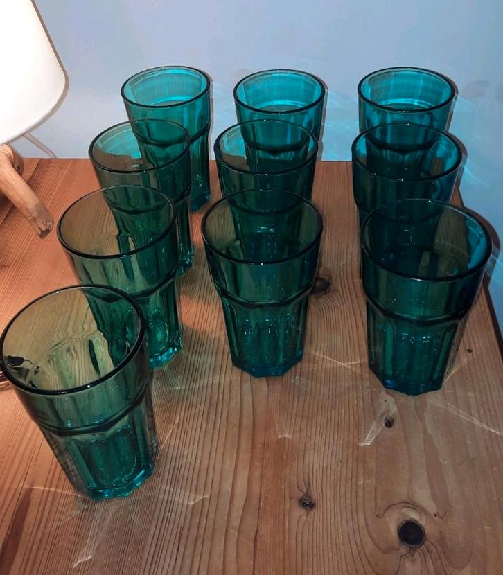 Vintage pokal glazen van IKEA, Huis en Inrichting, Keuken | Servies, Zo goed als nieuw, Glas of Glazen, Overige stijlen, Glas