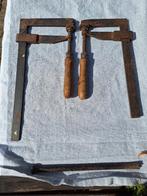Klemmen oude lijmklemmen, Antiek en Kunst, Antiek | Gereedschap en Instrumenten, Ophalen of Verzenden