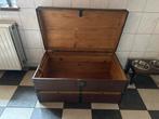 Oude dekenkist / hutkoffer, Huis en Inrichting, Woonaccessoires | Kisten, Ophalen, Gebruikt, 100 tot 150 cm, 50 tot 75 cm