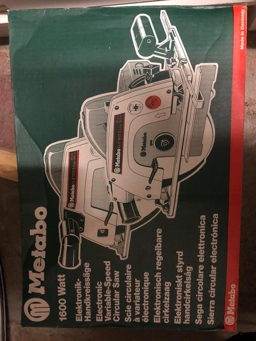 Metabo handzaagmachine voor de professionele klusser, Doe-het-zelf en Verbouw, Gereedschap | Zaagmachines, Nieuw, Cirkelzaag, 1200 watt of meer