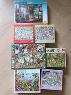 7 Legpuzzels - 1000 Stukjes - Almere, Hobby en Vrije tijd, Ophalen of Verzenden, 500 t/m 1500 stukjes, Zo goed als nieuw, Legpuzzel
