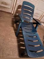 Te koop! Ligbed verstelbare met slaap functie., Tuin en Terras, Ligbedden, Ophalen, Wicker