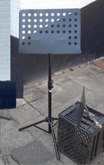 2 Muziekstandaards – voor tekst/muziek, Muziek en Instrumenten, Standaards, Ophalen, Gebruikt