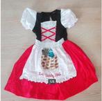 Mooie Roodkapje jurk met haarband mt 110 / 116, Ophalen of Verzenden, Zo goed als nieuw, 110 t/m 116, Meisje