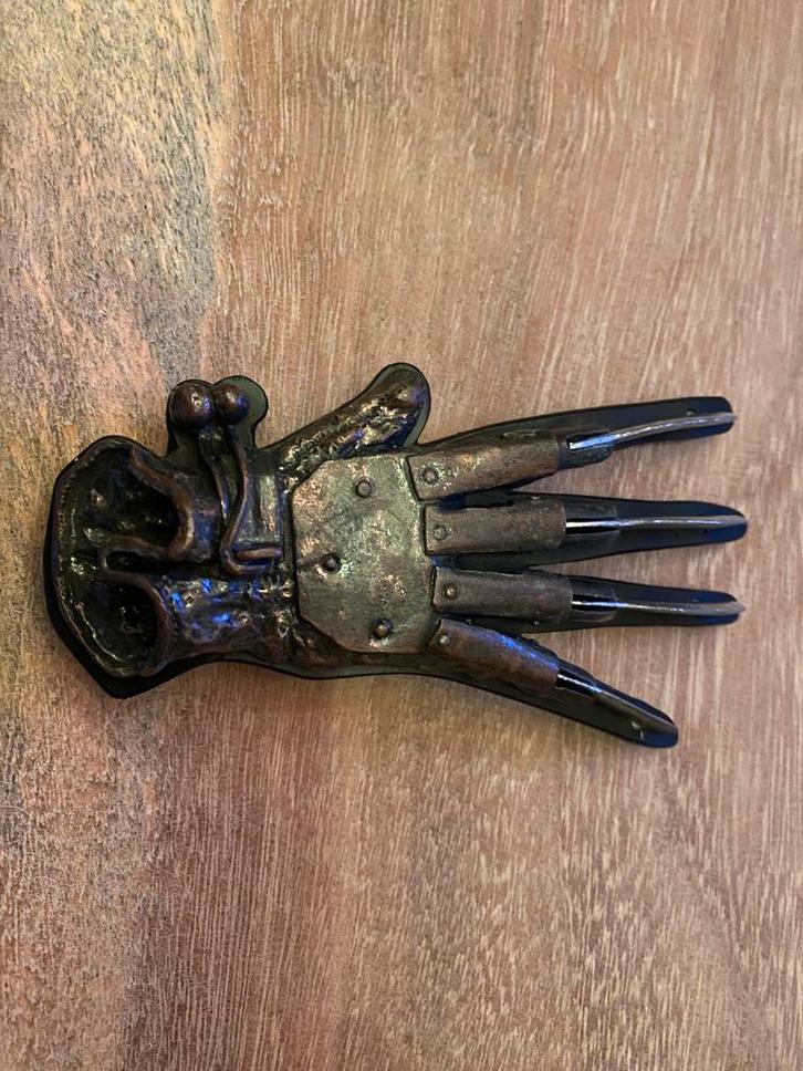 Belt buckle Freddy Krueger. A nightmare on Elmstreet, Kleding | Heren, Riemen en Ceinturen, Zo goed als nieuw, Losse buckle of gesp