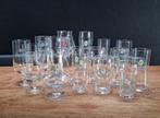 div. lot oa Grolsch bierglazen bierglas met oude logo, Ophalen of Verzenden, Gebruikt, Bierglas