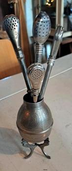 Mate-beker en Bombilla-rietjes, Antiek en Kunst, Ophalen of Verzenden