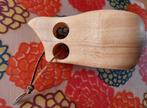 Houten Kuksa - Finse Houten Beker met Leren Koord, Ophalen of Verzenden, Zo goed als nieuw