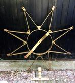 Vintage metalen muur decoratie, geveldecoratie, Ophalen, Gebruikt
