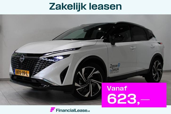 Nissan Qashqai 1.3 MHEV Xtronic Tekna Plus | DEMONSTRATIE AU, Auto's, Nissan, Bedrijf, Lease, Financial lease, Qashqai, 360° camera