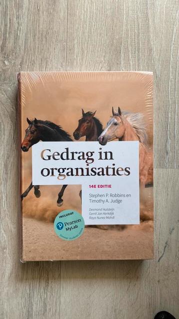 Gedrag in organisaties, 14e editie met MyLab NL toegangscode beschikbaar voor biedingen