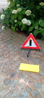 Te koop 2 gevarendriehoeken!, Ophalen of Verzenden, Zo goed als nieuw