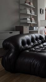 Vintage Cassina Soriana Tweezitsbank - Afra & Tobia Scarpa, Huis en Inrichting, Ophalen, 125 cm of meer, Zo goed als nieuw, Rechthoekig